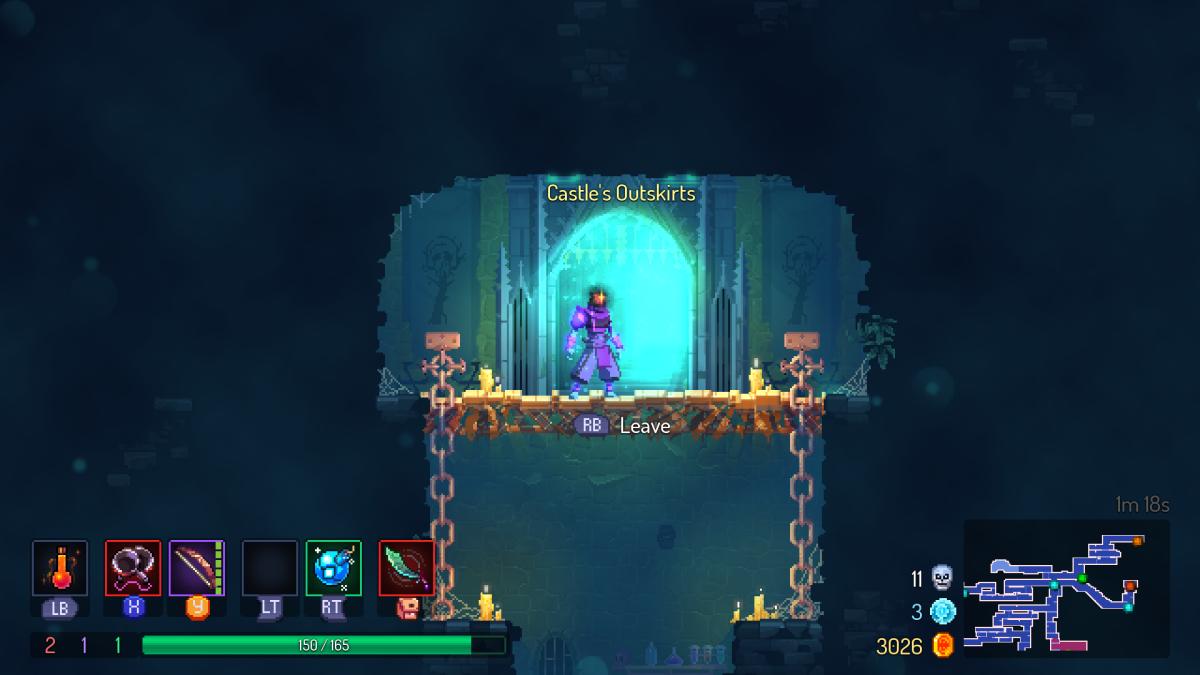 The Castle's Outskirts will always be available from the start of any run after defeating The Hand of the King. 